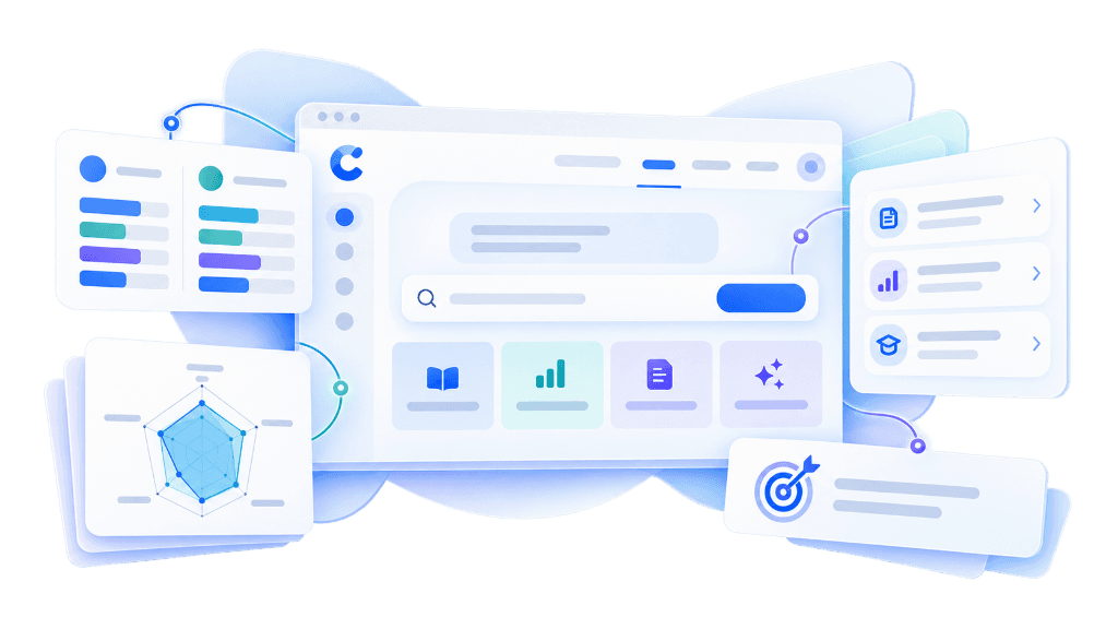 Curricula Intelligence and prosocial workflow interface suite
